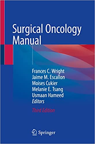 Surgical Oncology Manual 3rd Edition