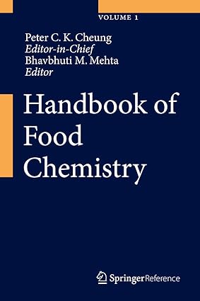 Handbook of Food Chemistry