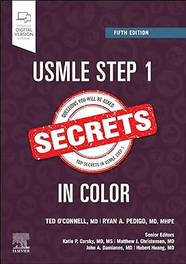USMLE Step 1 Secrets in Color 5th Edition