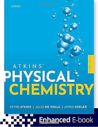 ATKINS PHYSICAL CHEMISTRY 12E SE P