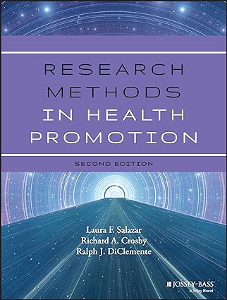 Research Methods in Health Promotion