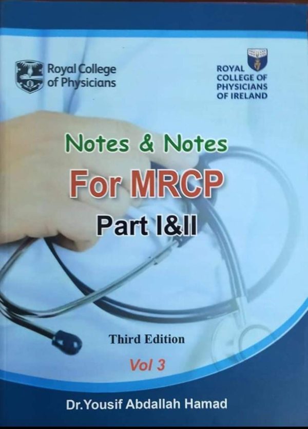 Notes and Notes for MRCP 1 & 2 3rd 2022 Edition 3 Volume Set
